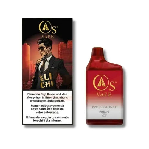 os vape mr. li chi lychee mit 10000 puffs und 20mg nikotin