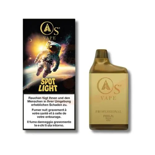 os vape spot light zitrone mit 10000 puffs und 20mg nikotin