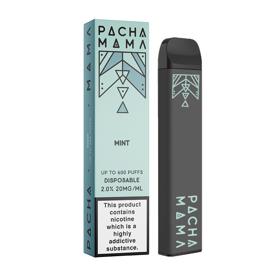 pacha mama vape 20mg nikotin 600 puffs mint