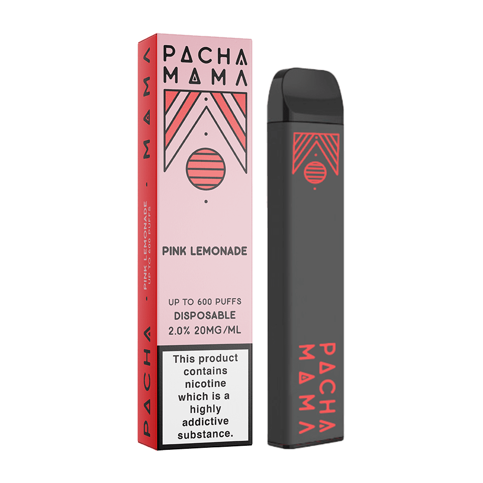 pacha mama vape 20mg nikotin 600 puffs pink lemonade