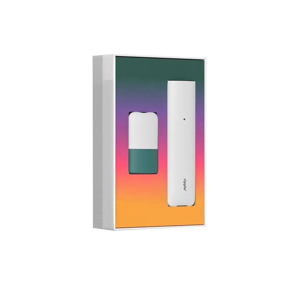 RIPPLE PLUS starterset offen vape system modular pods magnetanschluss nikotinfrei aromavape setup made in gb