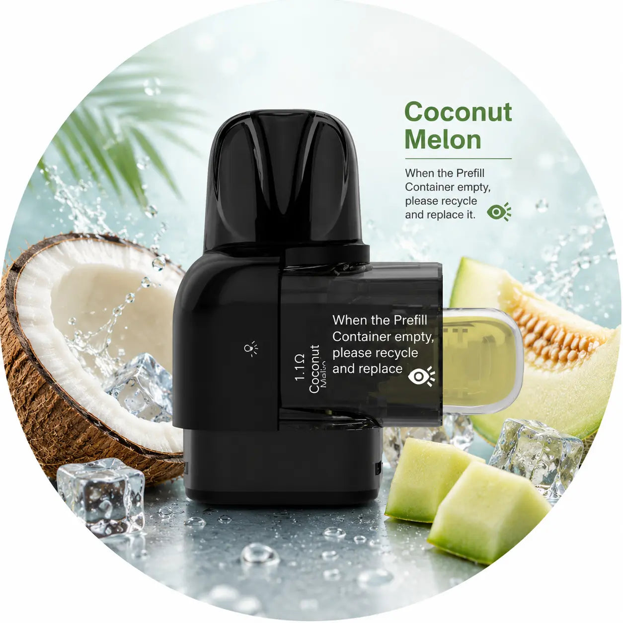 Sikary S10000 Pods Kartuschen - Coconut Melon