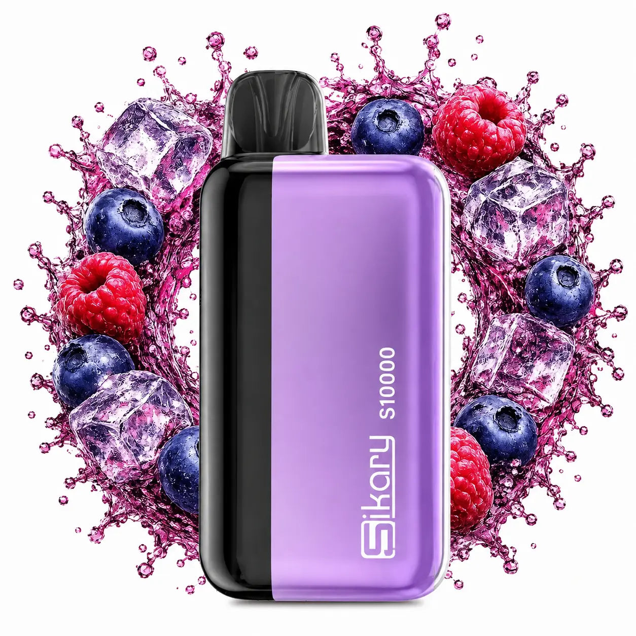 Sikary S10000 Hybrid Vape Kit - Blueberry Raspberry