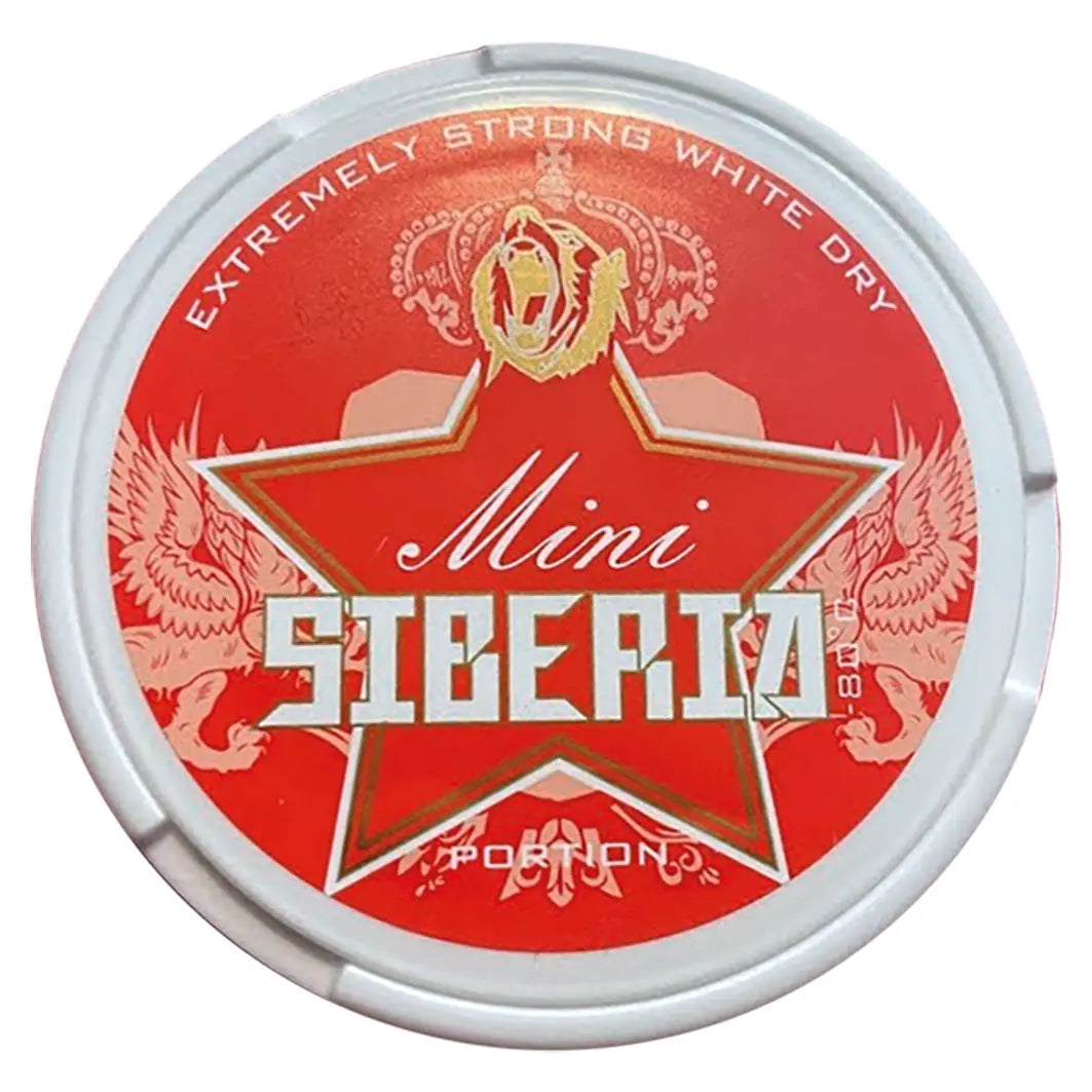 siberia snus red white dry mini mit 43mg nikotin
