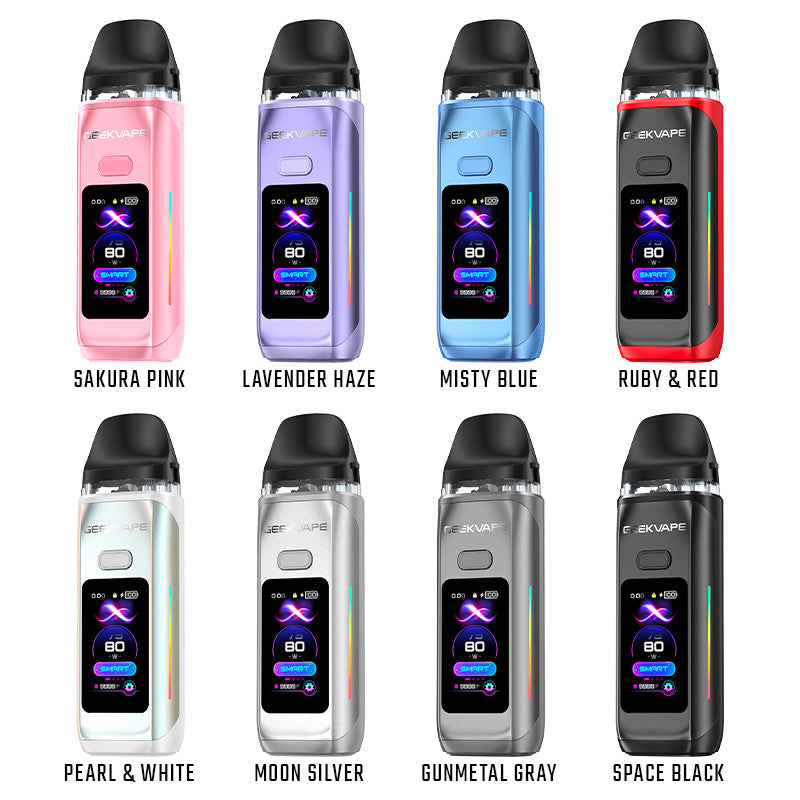 e-zigarette geekvapedigi max pod 8 verschiedene farben