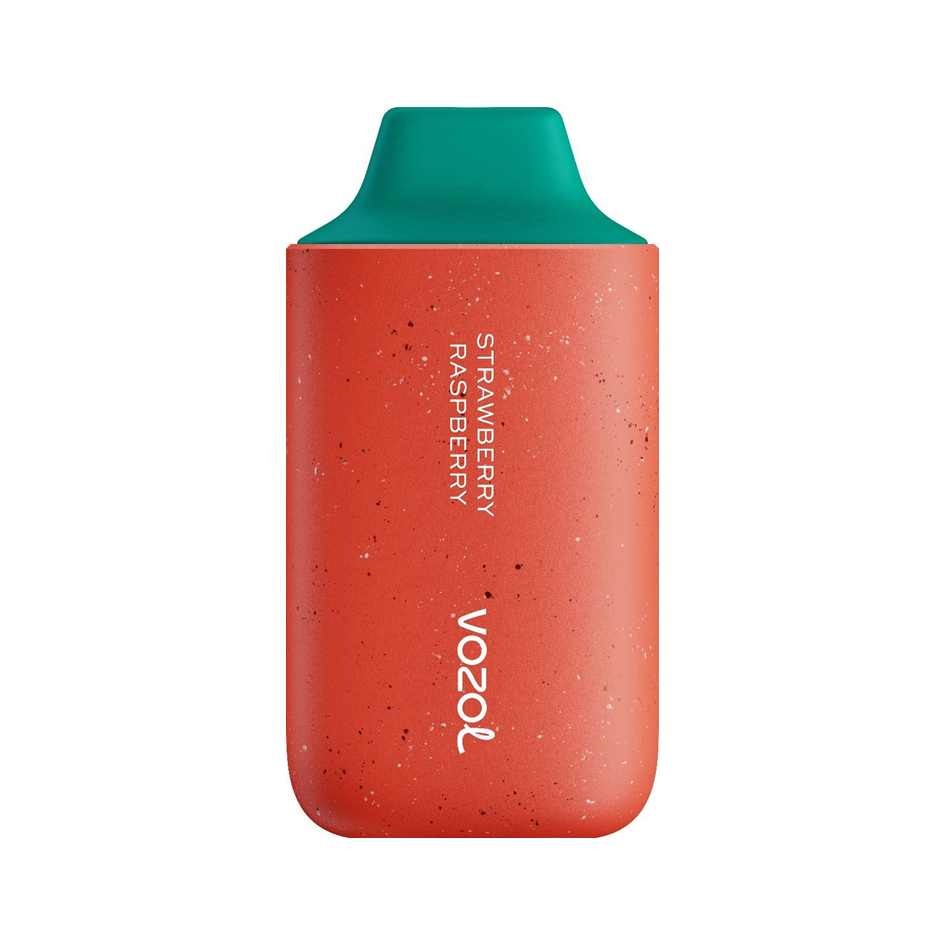 vozol star 6000 puffs vape mit 20mg nikotin strawberry raspberry