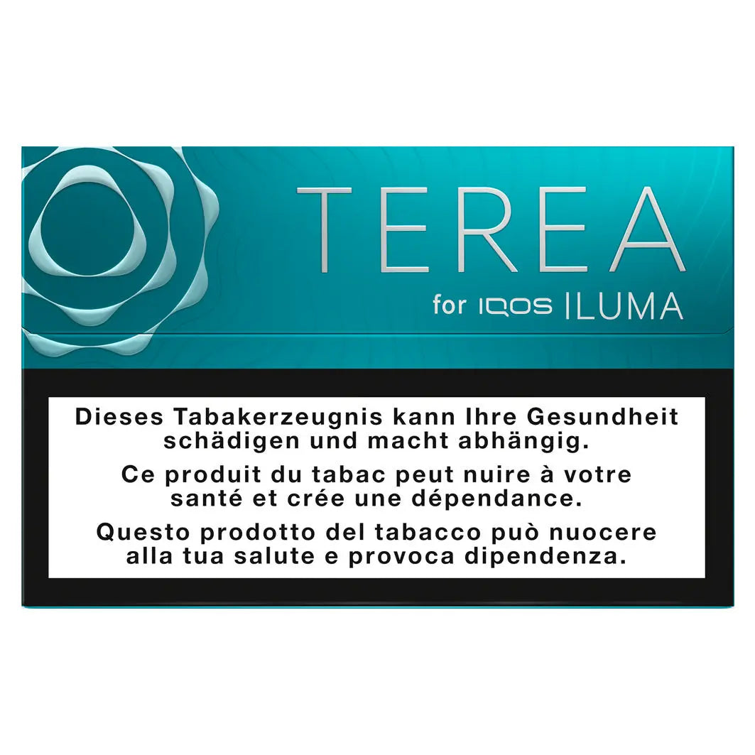 TEREA sticks turquoise tabaksticks mit menthol und leicht geroesteter tabakmischung