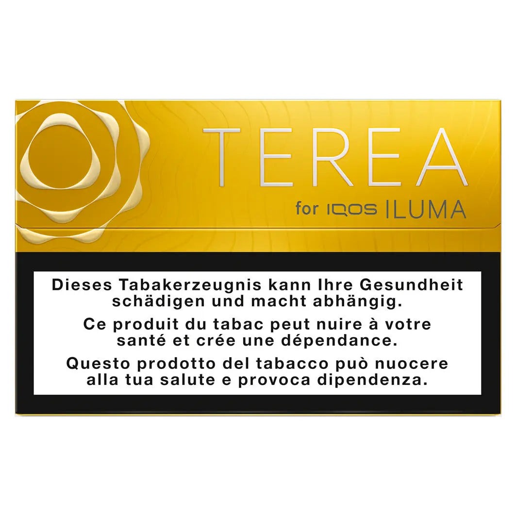 TEREA sticks yellow tabaksticks fuer iqos iluma aromatischer geschmack mit erfrischender mentholnote im vapetown onlineshop kaufen