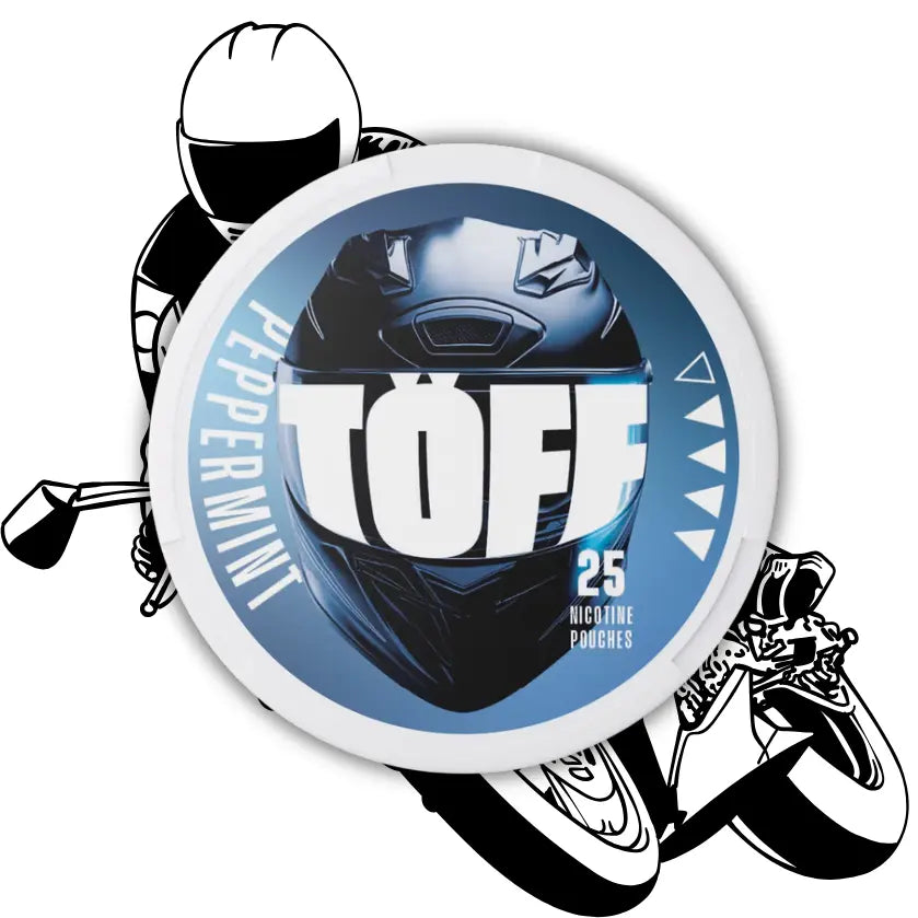 TÖFF snus peppermint 12mg slim made in ostschweiz