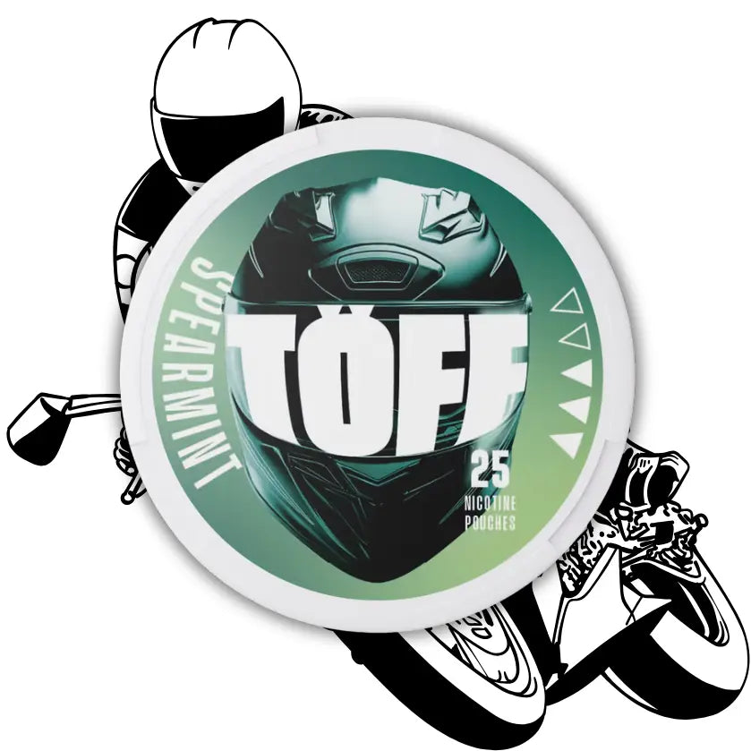 TÖFF snus peppermint 12mg slim made in ostschweiz