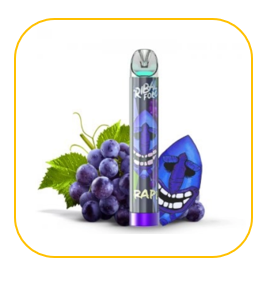 tribal force vape 600 puffs ohne nikotin grape