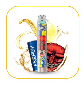 tribal force vape 600 puffs ohne nikotin energy