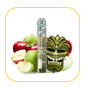 tribal force vape 600 puffs ohne nikotin doube apple