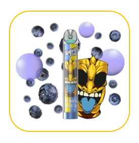 tribal force vape 600 puffs ohne nikotin blueberry bubblegum