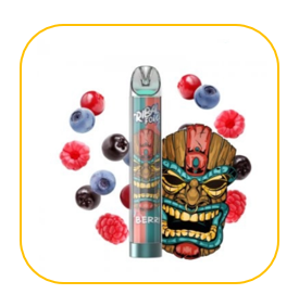 tribal force vape 600 puffs ohne nikotin raspberry blueberry
