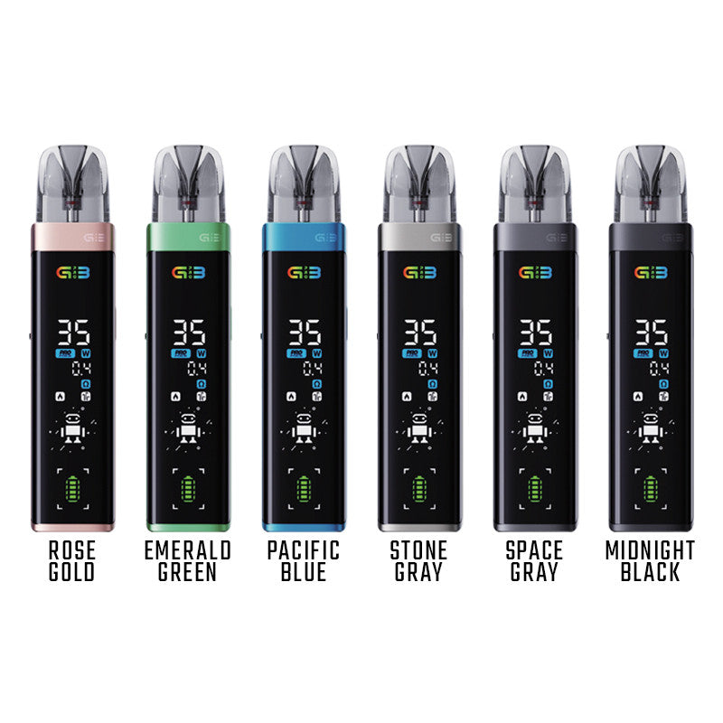 e-zigarette uwell caliburn g3 pro in 6 verschiedenen farben