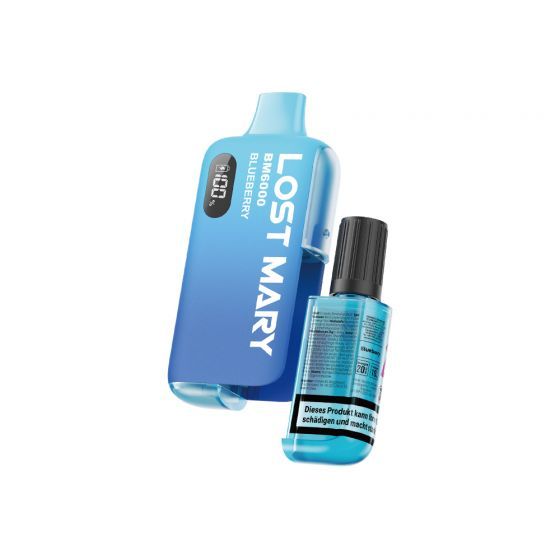 vape lost mary bm6000 mit 20mg nikotin blueberry