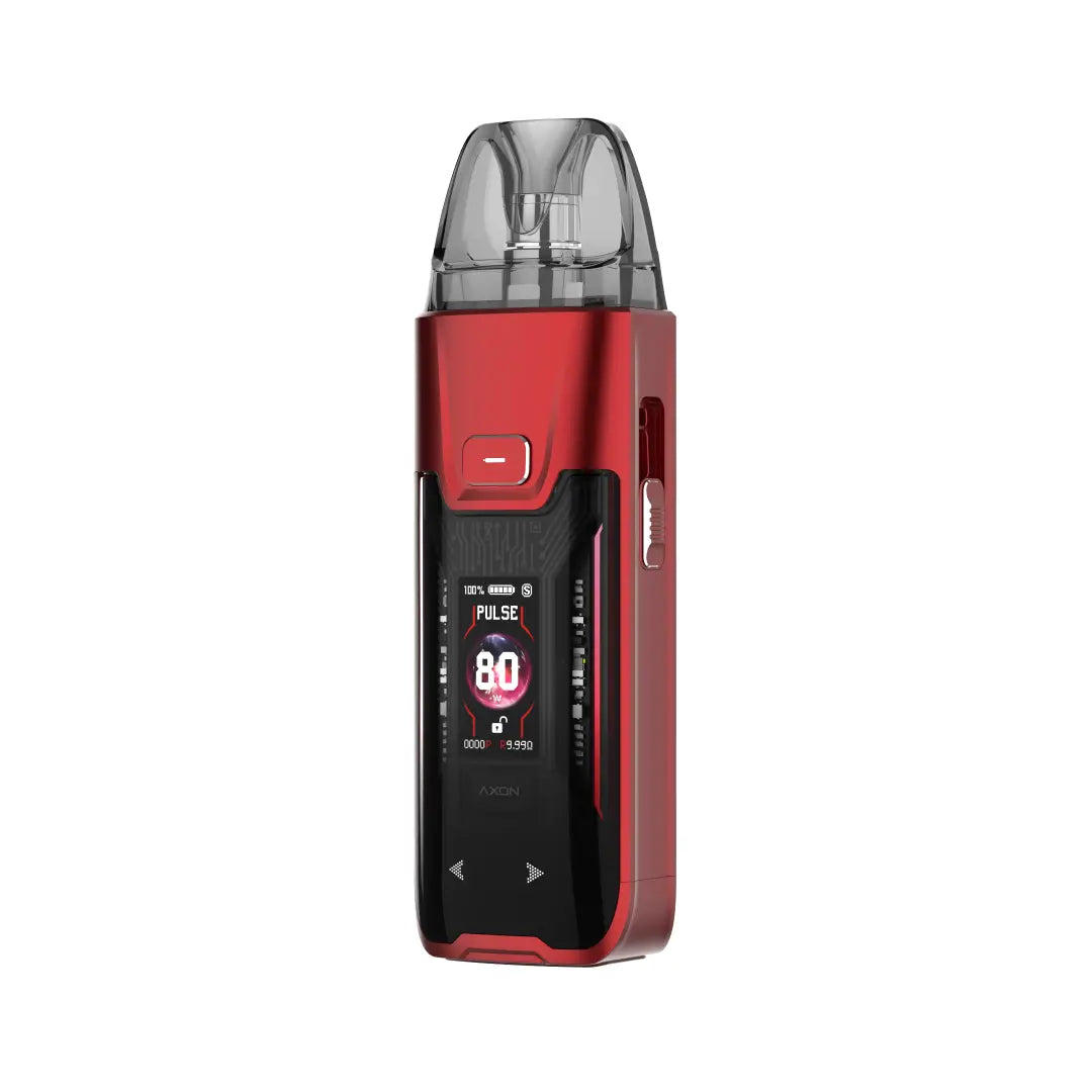 VAPORESSO xr max 2 red pod system e zigarette geraet in roter ausfuehrung mit integriertem akku und display