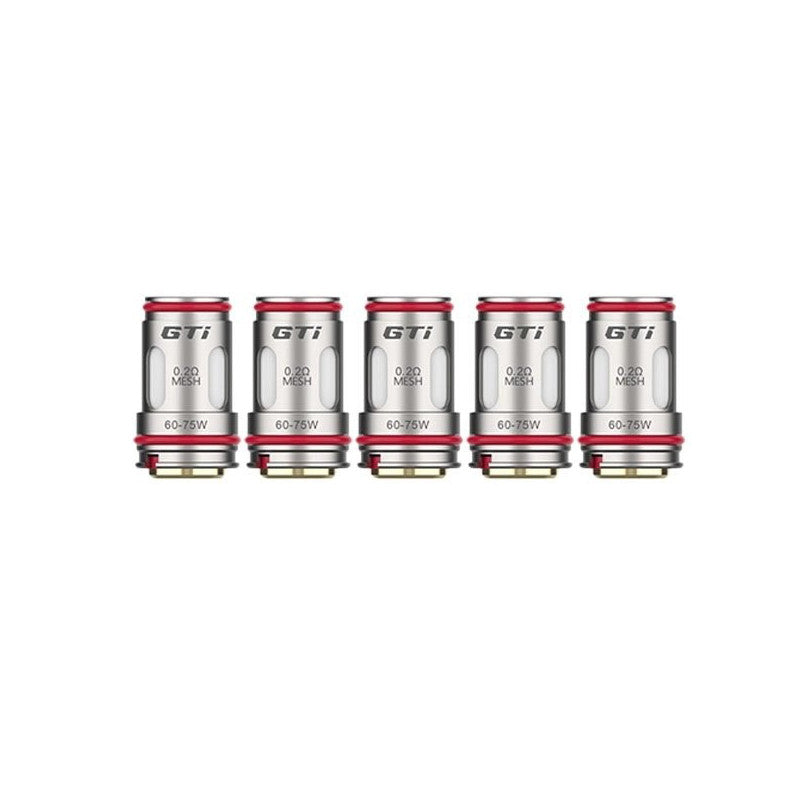 e-zigarette vaporesso gti mesh coils 5 stück 60 bis 75 watt