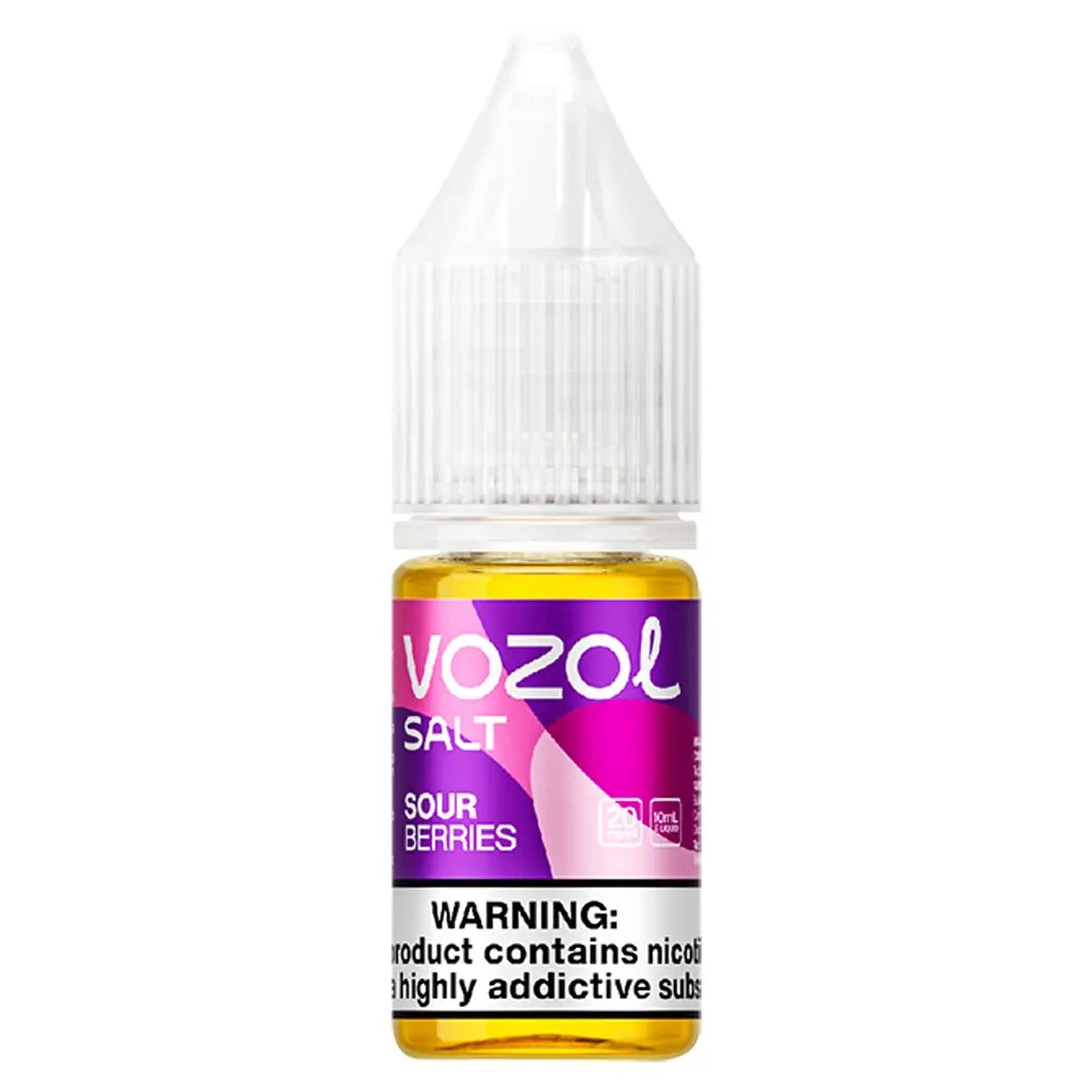 vozol e-liquid 10ml sour berries 20mg nikotin