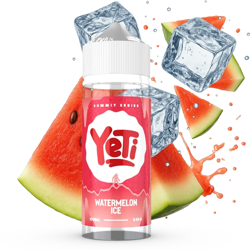 YETI SUMMIT watermelon ice 100ml shortfill flasche mit wassermelone und ice premium e liquid made in gb