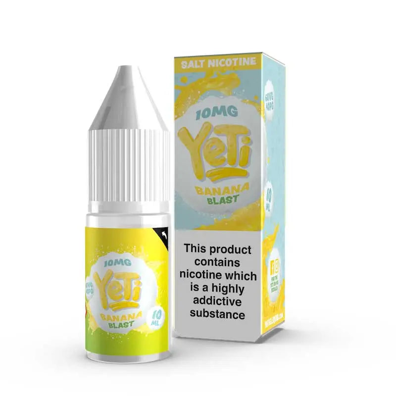 Yeti Salt E-Liquid 10ml - Banana Blast Nikotinsalz