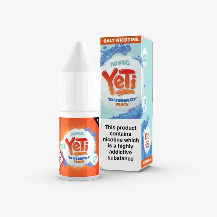 Yeti Salt E-Liquid 10ml - Blueberry Peach Nikotinsalz