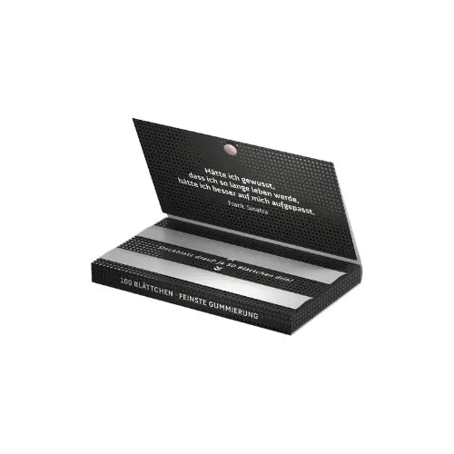 GIZEH black double window zigarettenpapier offen extra duenn fuer selbstgedrehte zigaretten