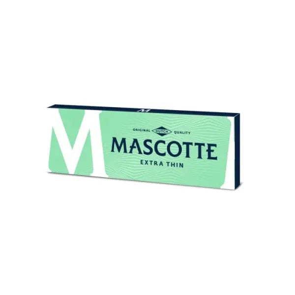 MASCOTTE extra thin single zigarettenpapier extra duenn fuer selbstgedrehte zigaretten gleichmaessige verbrennung