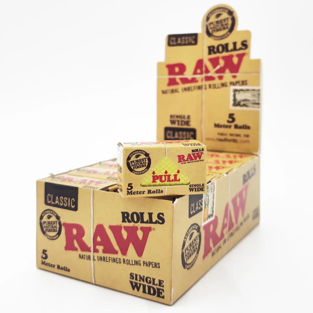 Zigarettenpapier RAW Classic Single Wide Rolls