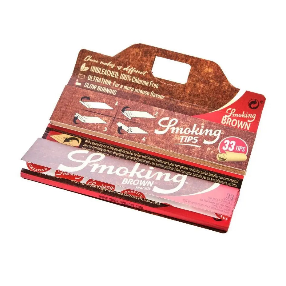 Zigarettenpapier Smoking Brown & Tips King Size