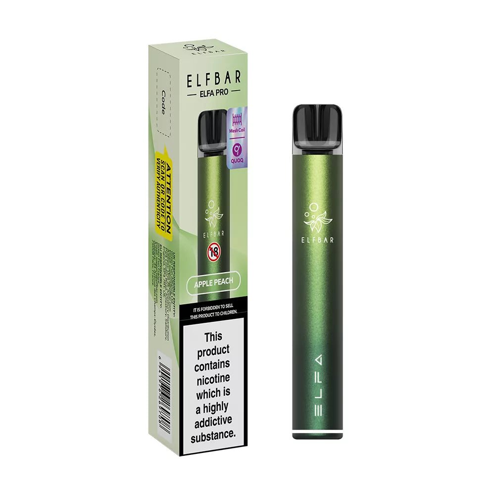 Elfbar Elfa - Prefilled Pod Kit Apple Peach