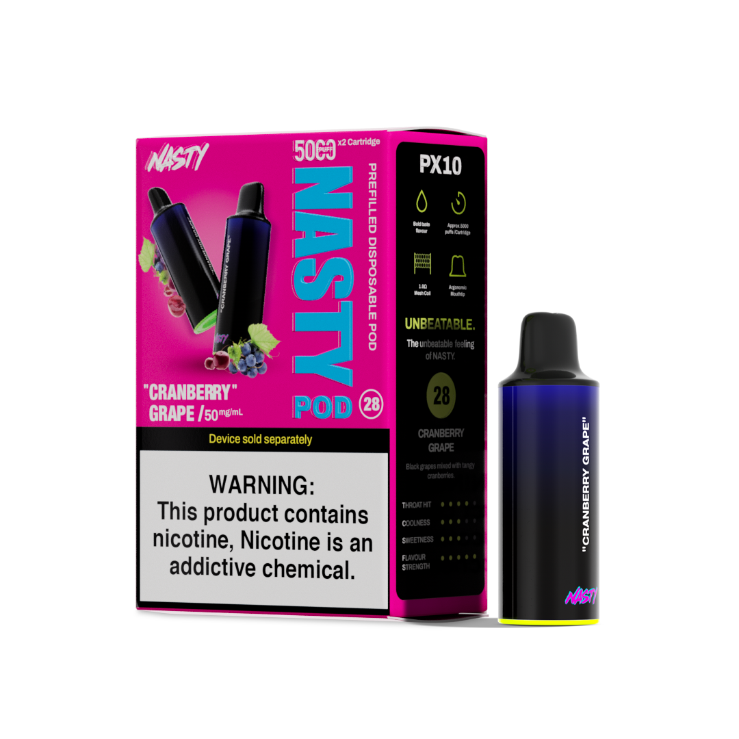 Nasty PX10 Pods - Cranberry Grape