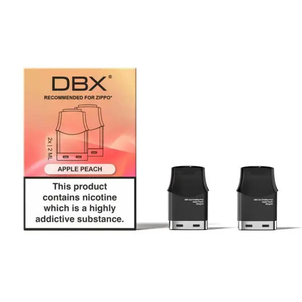 DBX Zippo Vaper Pods Kartuschen - Apple Peach 20mg