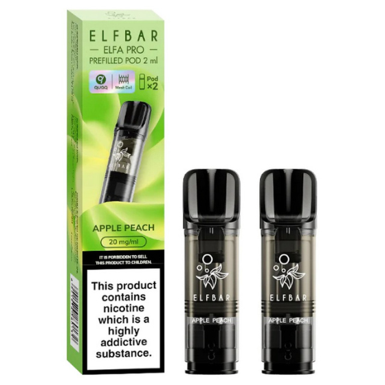 Elfbar Elfa Pro Pods Apple Peach 2er Pack