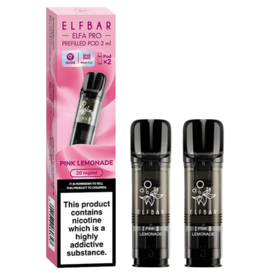 Elfbar Elfa Pro Pods Pink Lemonade 2er Pack