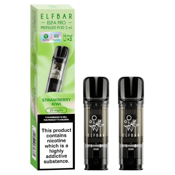 Elfbar Elfa Pro Pods Strawberry Kiwi 2er Pack