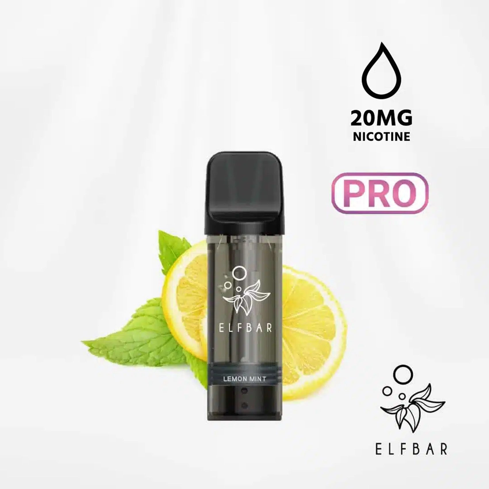 Elfbar Elfa Pro Pods Lemon Mint 2er Pack