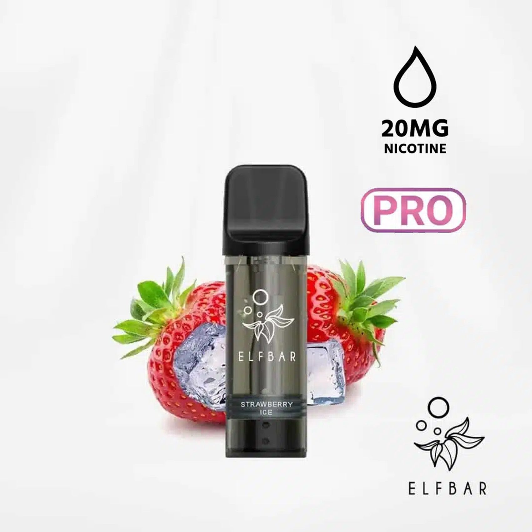 Elfbar Elfa Pro Pods Strawberry ICE 2er Pack