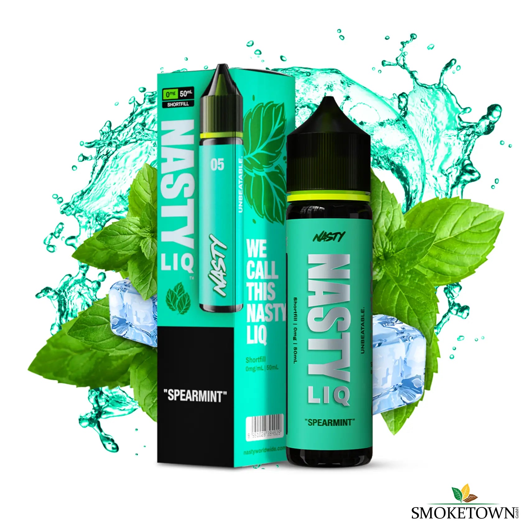 Nasty Liq E-Liquid 50ml - Spearmint 0mg