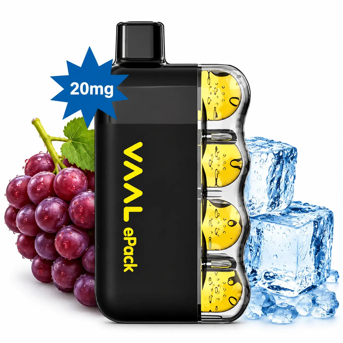 Vaal ePack Kit - Grape Ice 20mg