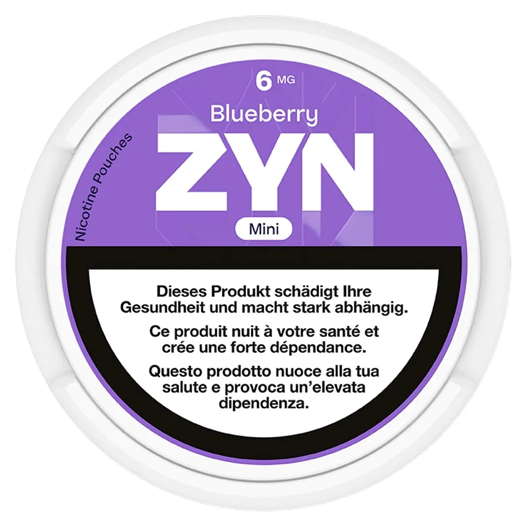 ZYN Snus Mini - Blueberry Strong 6mg