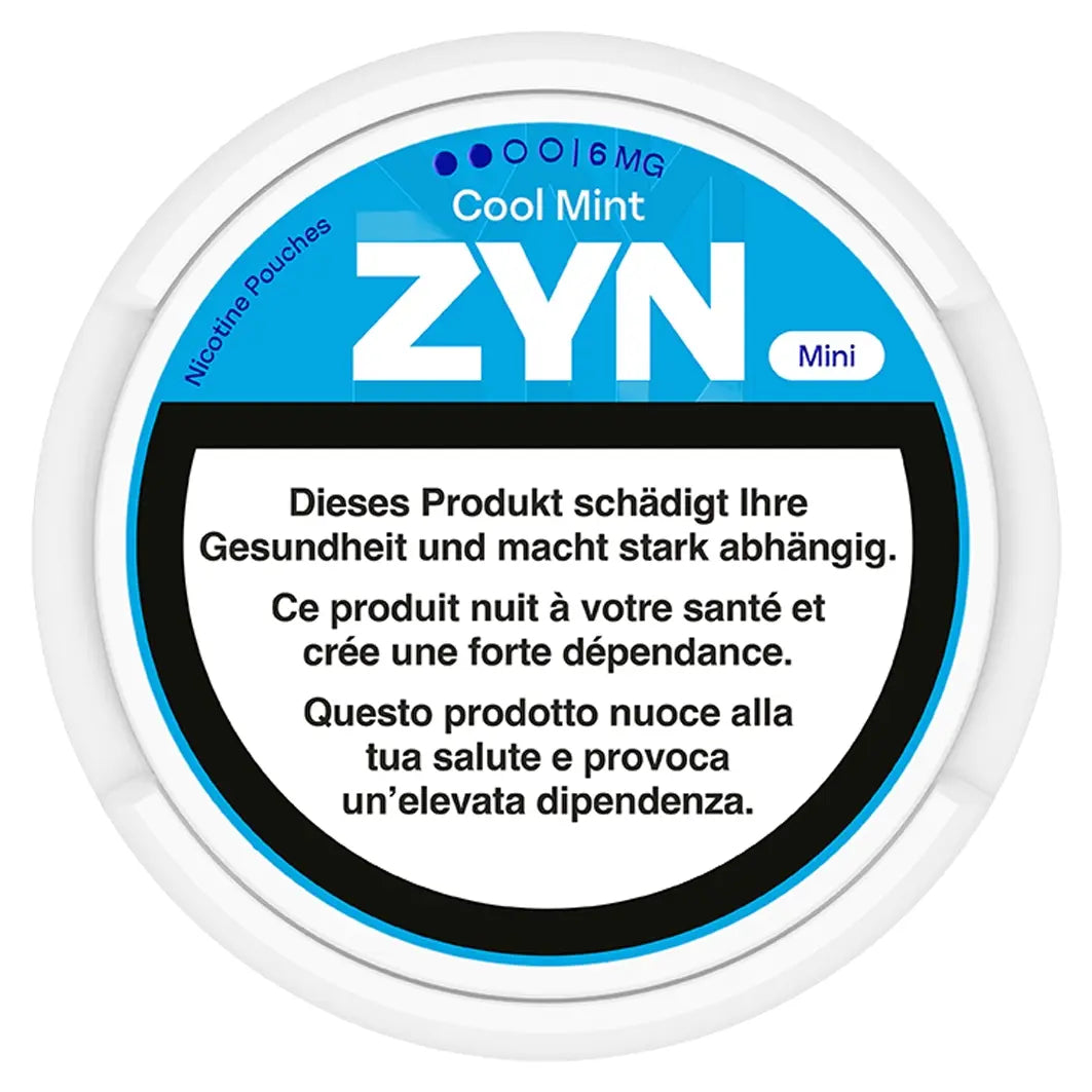 ZYN Snus Mini - Cool Mint Strong 6mg