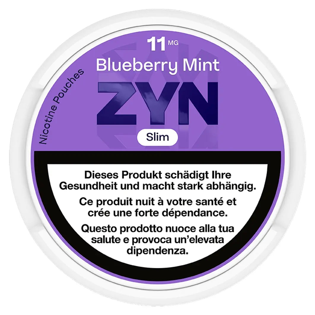 ZYN Snus Slim - Blueberry Mint 11mg