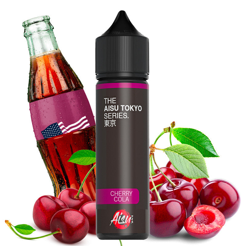 Aisu E-Liquid 50ml - Cherry Cola 0mg