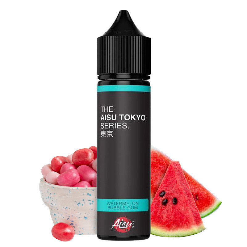 Aisu E-Liquid 50ml - Watermelon Bubblegum 0mg