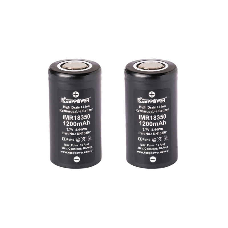 Akku 18350 - 1200mah Keeppower 2er Pack