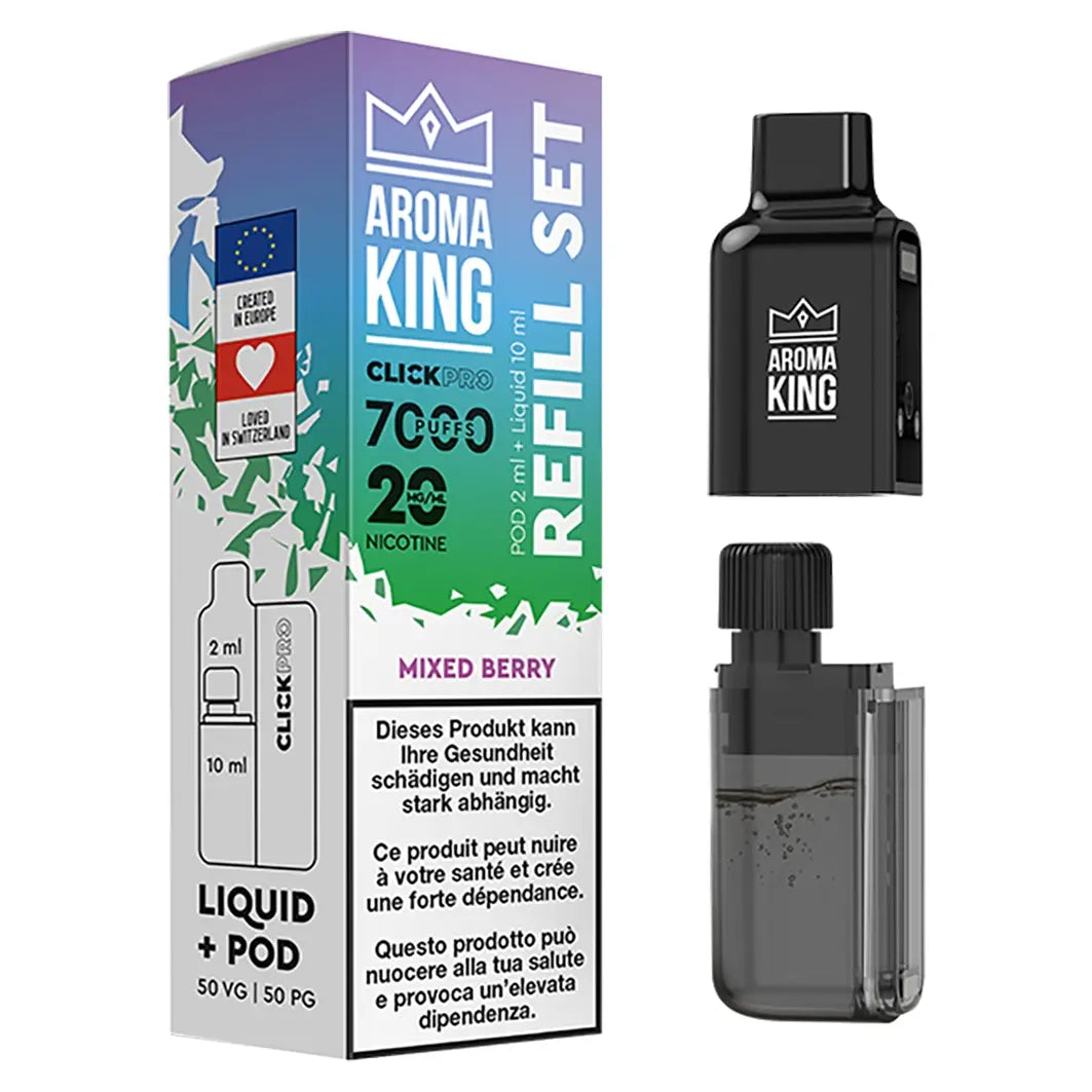 Aroma King CLICK PRO Pod – Mixed Berry 20mg