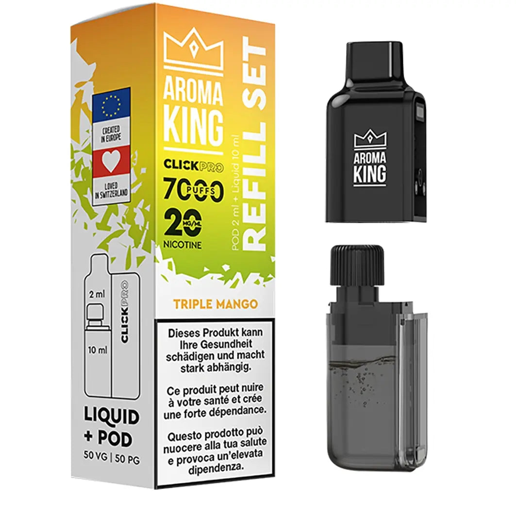 Aroma King CLICK PRO Pod – Triple Mango 20mg