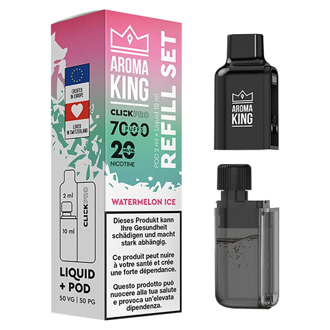 Aroma King CLICK PRO Pod – Watermelon Ice 20mg